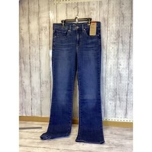 Levi's 315 Shaping Bootcut Jeans Womens 30 Midrise Denim Pants Relaxed Stretch
